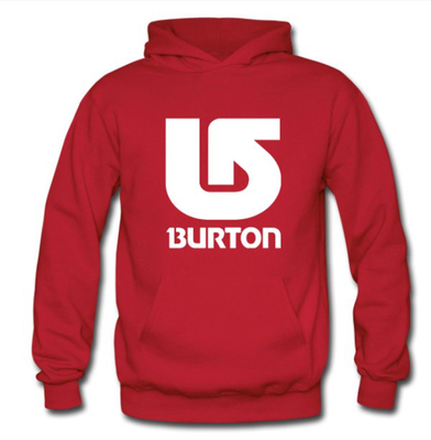 SUDADERA CAPUCHA BURTON - ROUGE / BLANC